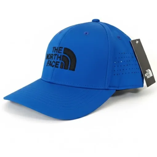 The North Face Recycled ’66 Laser Cut Classic Hat –Blue (Black Logo)