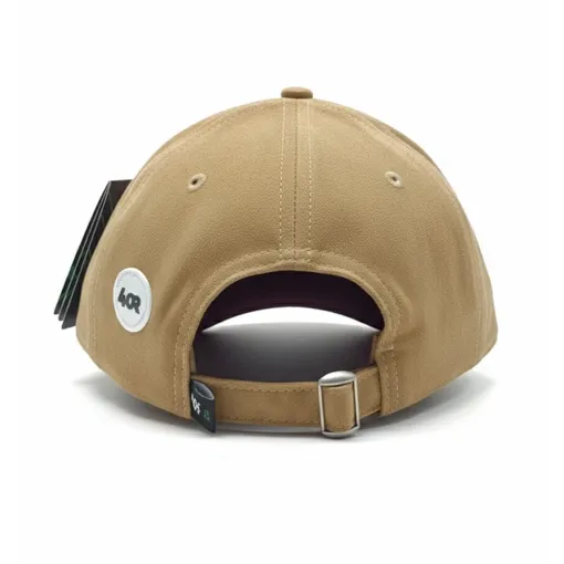 Limited Edition Heritage Eagle Suede Cap – Beige & Burgundy