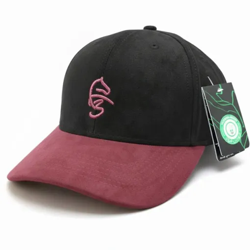 Limited Edition Two-Tone Suede Baseball Cap