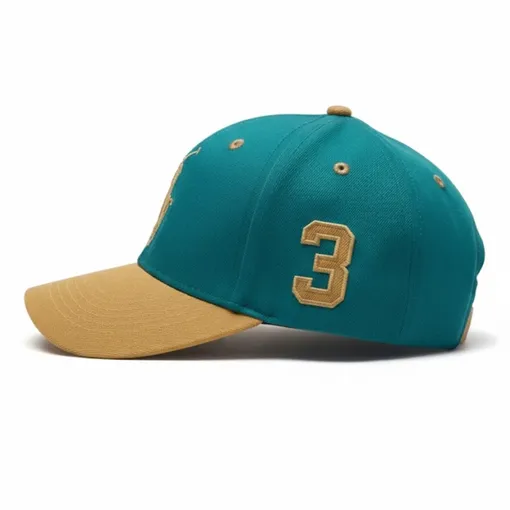 Polo Ralph Lauren Color-Blocked Baseball Cap –Teal & Mustard