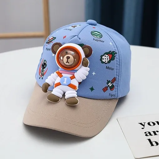 AstroBuddy 3D Bear Kids Cap –(1-8 years)