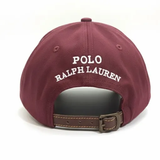 Polo Ralph Lauren Polo Bear Chino Ball Cap –Maroon