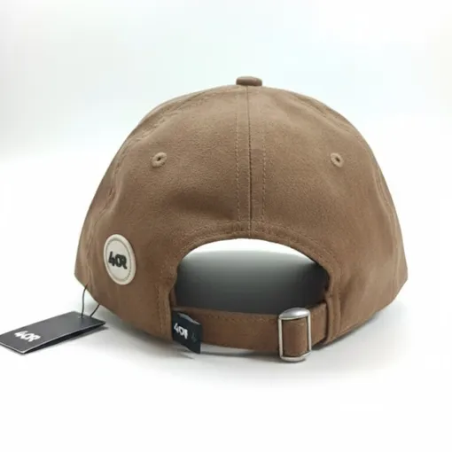 Limited Edition Baseball Cap – Contrast Suede II, Burgundy & Sand