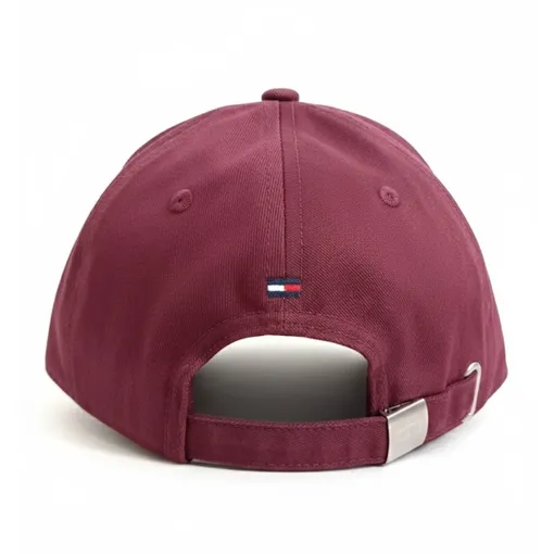 Tommy Hilfiger Classic Baseball Cap –Claret & Cream Edition