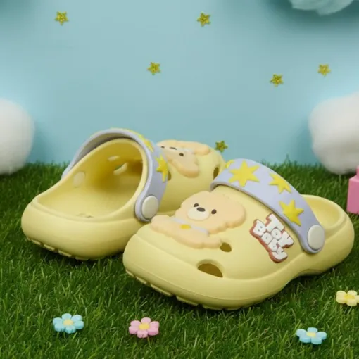 Kids Cute Cartoon Summer Clogs –Beach & Play Sandals