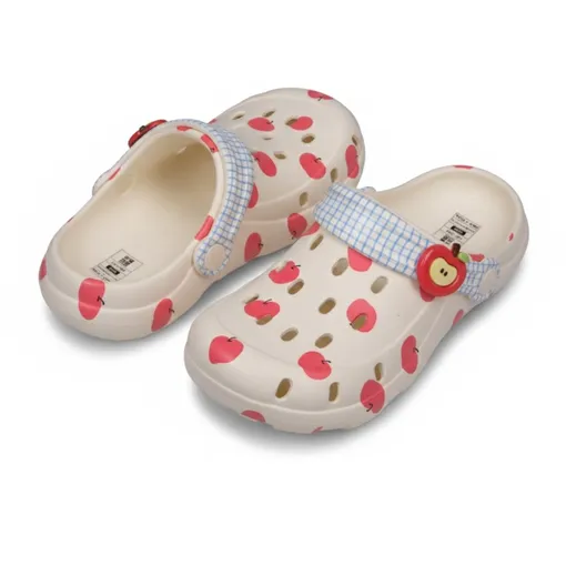 Off White Comfort Flat Slide Sandals –Beach & Everyday Wear