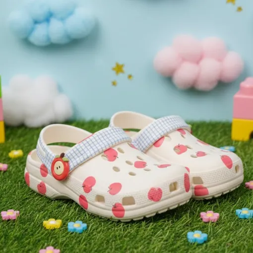 Off White Comfort Flat Slide Sandals –Beach & Everyday Wear