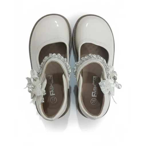 Roxy Soft Pearl Princess Shoes for Baby Girl -Cream Color