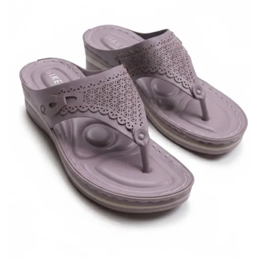 SIKETU Women’s Cross-Strap Sandals -Purple
