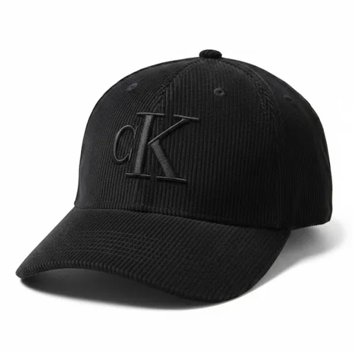 Calvin Klein Corduroy Monogram Baseball Cap