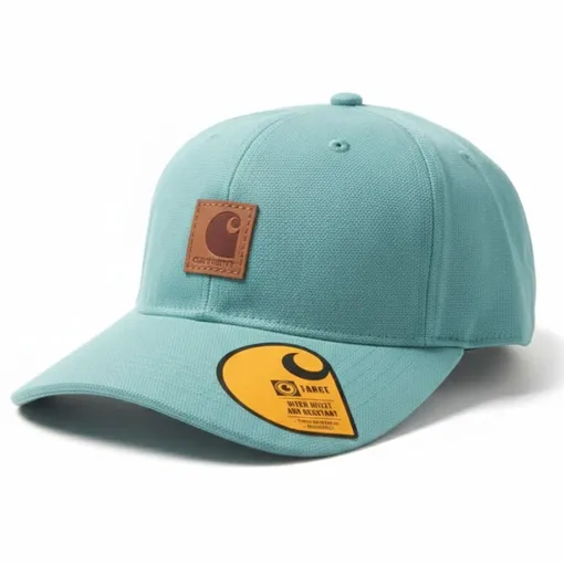 Carhartt Odessa Canvas Cap – Lagoon Teal Edition