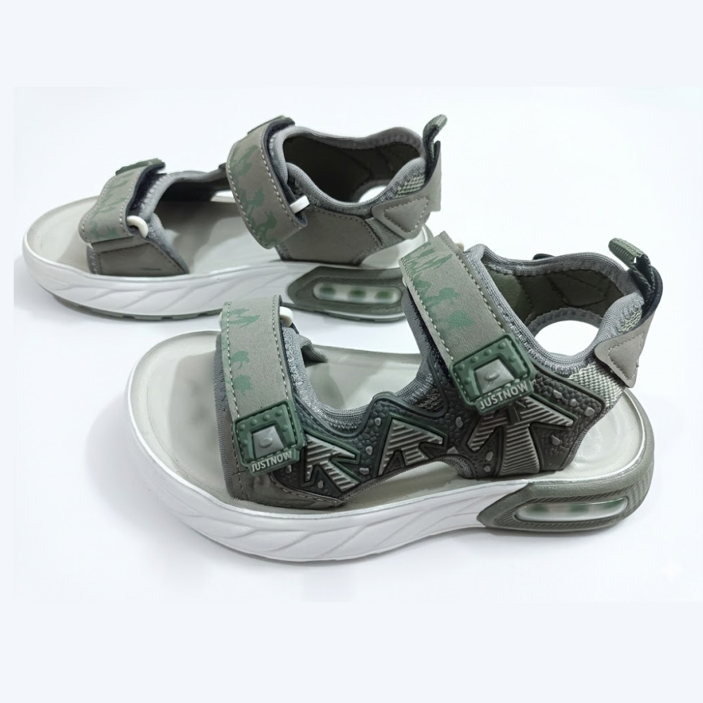 Kids Active Comfort Sandals -Grey