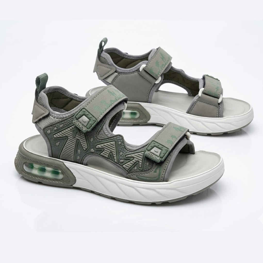 Kids Active Comfort Sandals -Grey