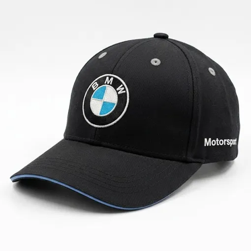 BMW Logo Black Cotton Baseball Cap