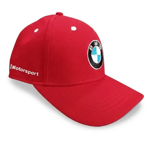 BMW M Motorsport Red Snapback Cap