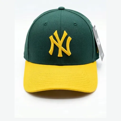 New York Yankees Dark Green & Gold 9FORTY Baseball Cap