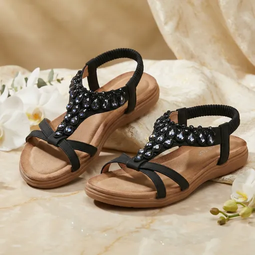 Siketu Women’s Premium Sandal Collection –Black