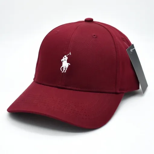 Polo Ralph Lauren Classic Sport Red Cotton Chino Cap