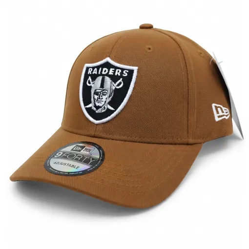 New Era Las Vegas Raiders Brown 9FORTY Adjustable Cap