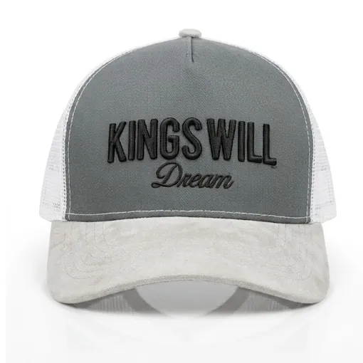 Kings Will Dream Studio Garment District 5-Panel Baseball Cap – Grey Stone Snapback