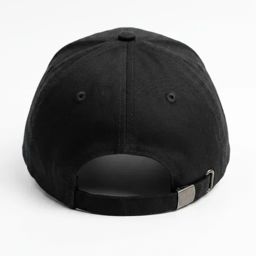 Real Madrid CF Home Baseball Cap –Black Six-Panel Edition