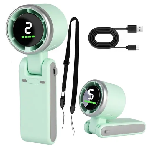 1200mAh Rechargeable USB Power Handheld Fan