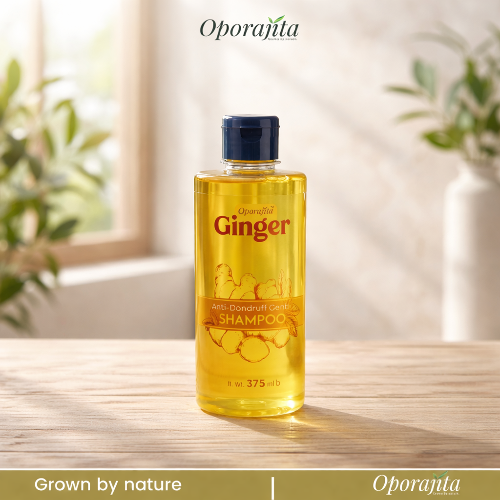 Oporajita Ginger Anti-Dandruff Gentle Shampoo 375ml