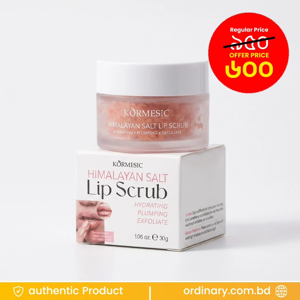 KORMESIC Himalayan Salt Exfoliate Lip Scrub 30g