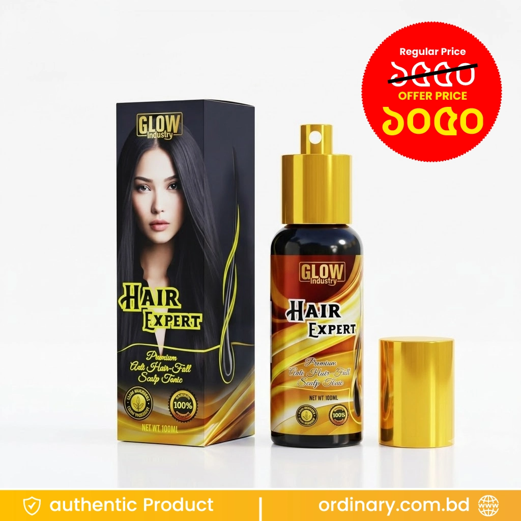 Glow Industry Hair Expert Premium Anti Hair Fall Scalp Tonic 100ml