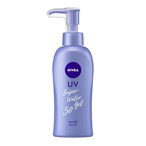 Nivea Sun Protect Super Water Gel Sunscreen Pump Bottle SPF50 PA+++ 140g (Japan)