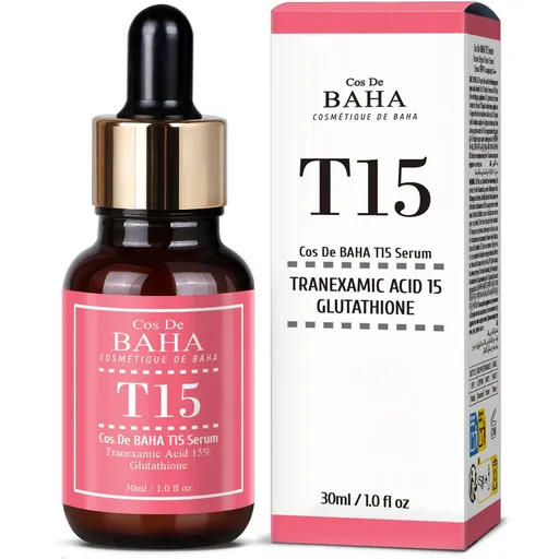 COS DE BAHA Tranexamic Acid 15% Glutathione Serum (T15) 30ml