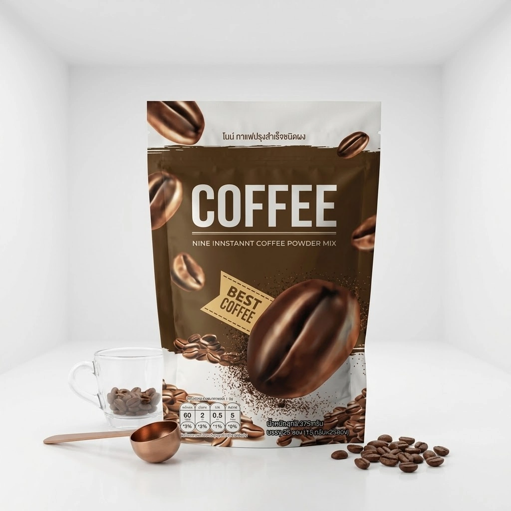 Nine Coffee Instant Powder Mix Slimming Detox (25 pack)