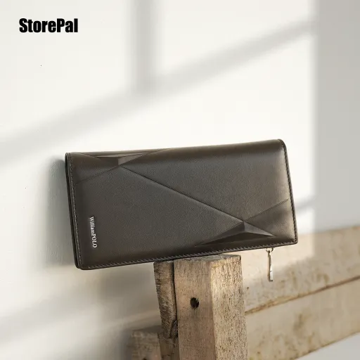  MEN'S LONG WALLET GENUINE LEATHER8