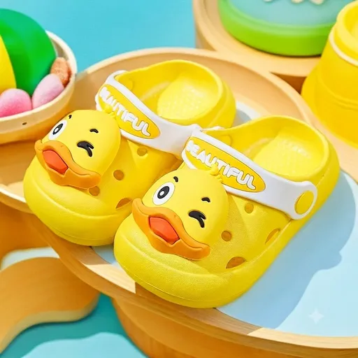 Kids Cartoon Rabbit Clog Sandals