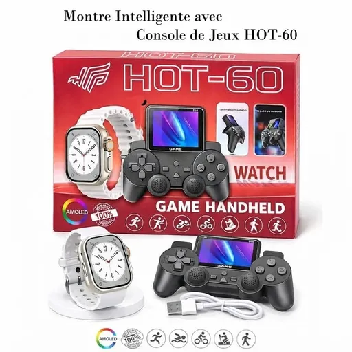 HOT-5 Kids Smart Game Watch with Wireless Game Controller -OT