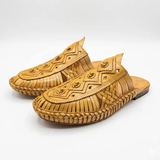 Pure leather half choti sandals 