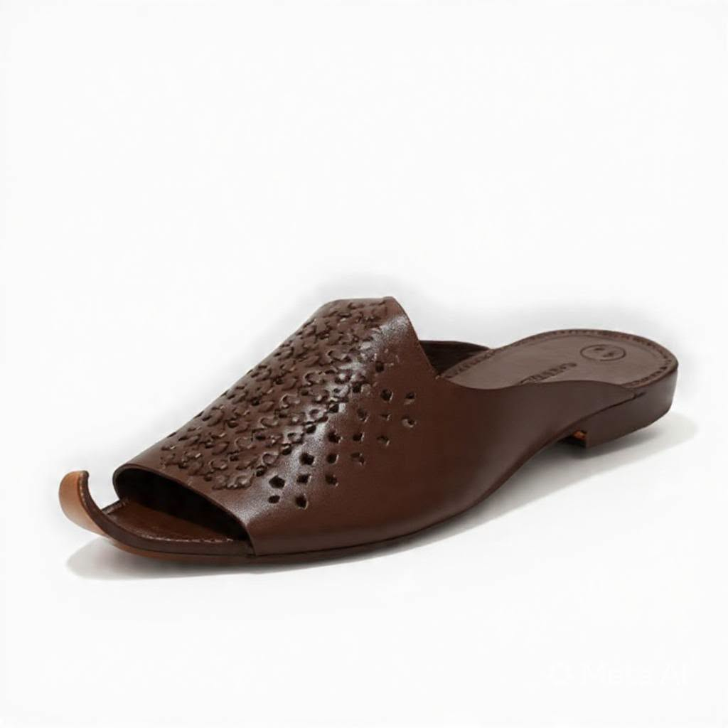 Geuine Leather Nagra Mule Sandals 