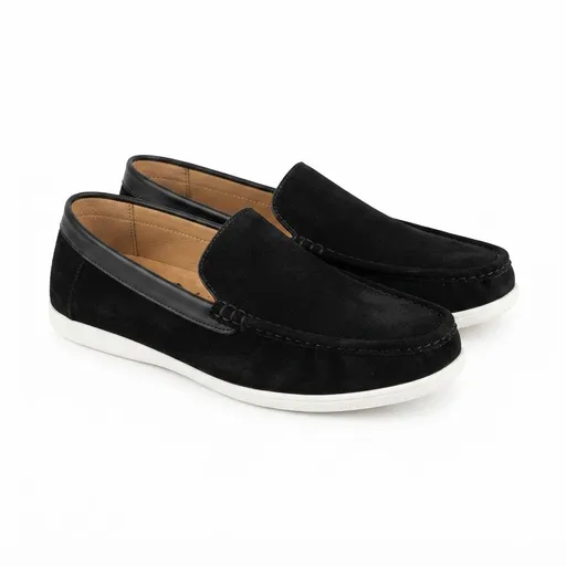 Suede leather soft casual shoes 