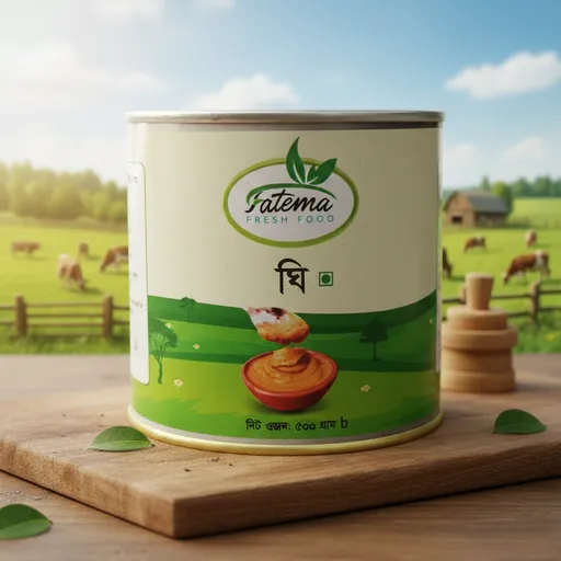Premium Gawa Ghee (ফাতেমা ফ্রেশ ফুড প্রিমিয়াম গাওয়া ঘি) 