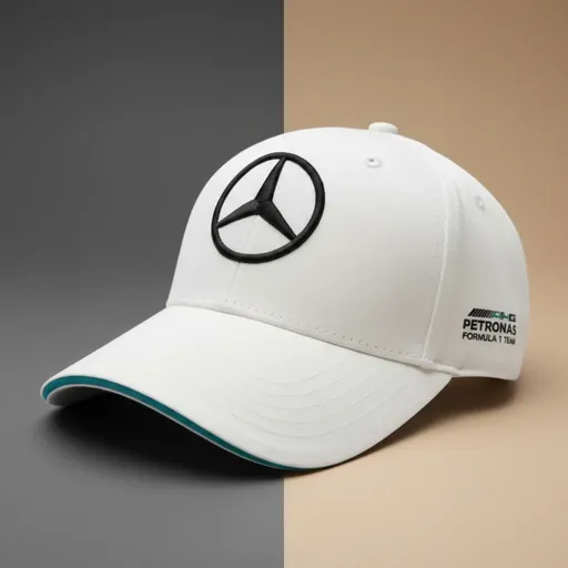 Mercedes-Benz White Baseball Cap – Premium Designer Hat