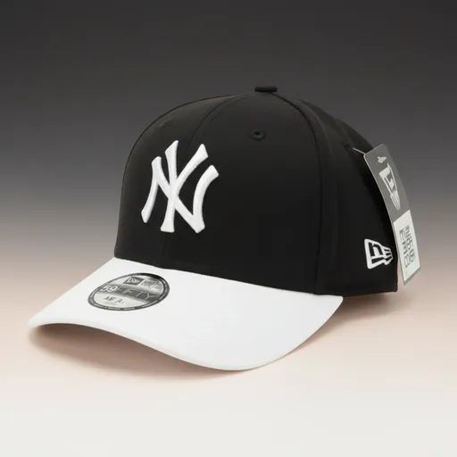 New Era 9FORTY New York Yankees Adjustable Cap –Black & White