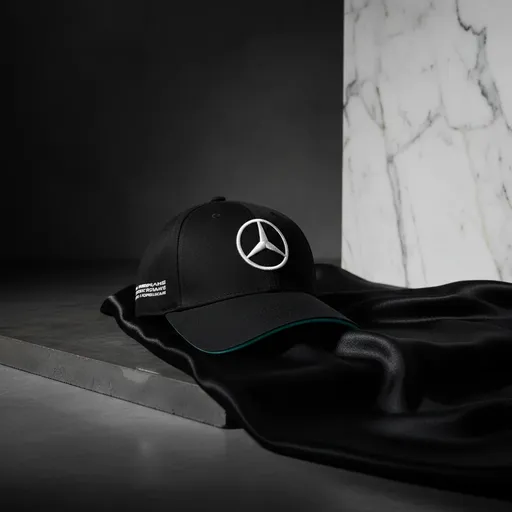 Mercedes-Benz Black Baseball Cap – Premium Designer Hat