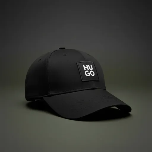 Hugo Boss Black Baseball Cap – White Embroidered Logo | Premium Designer Hat