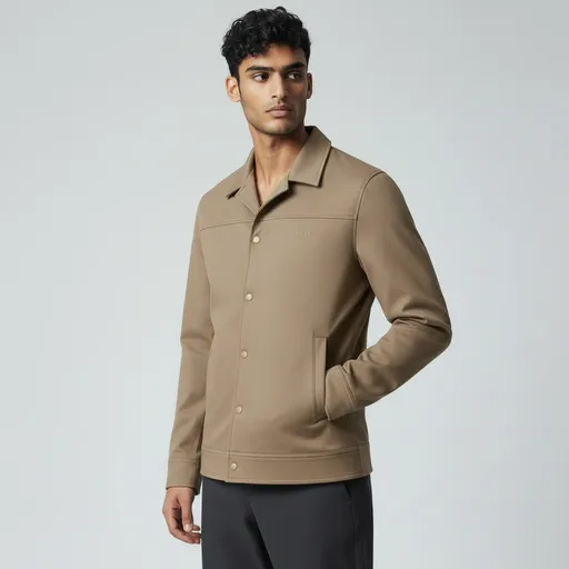 BROWN RUGGED EDGE MEN'S SHACKET