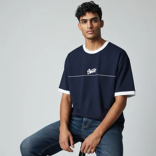 BLACK STREET FORM DROP SHOULDER