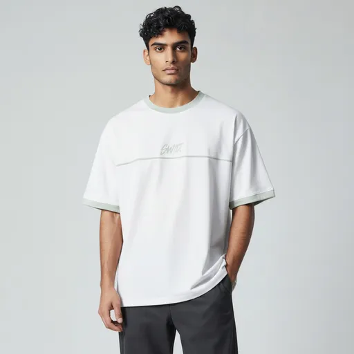 WHITE STREET FORM DROP SHOULDER