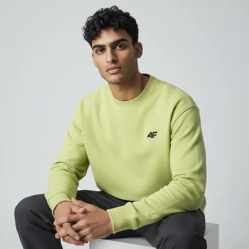 LEMON FROST LINE SWEATSHIRT