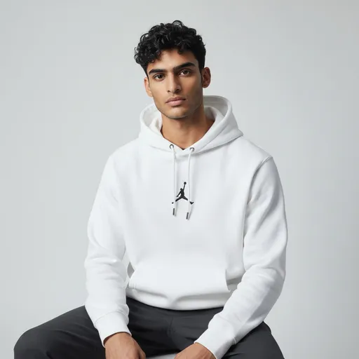 WHITE ELVAN HAZE HOODIE