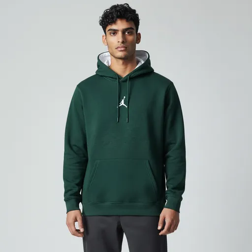 GREEN ZORVEN EDGE HOODIE