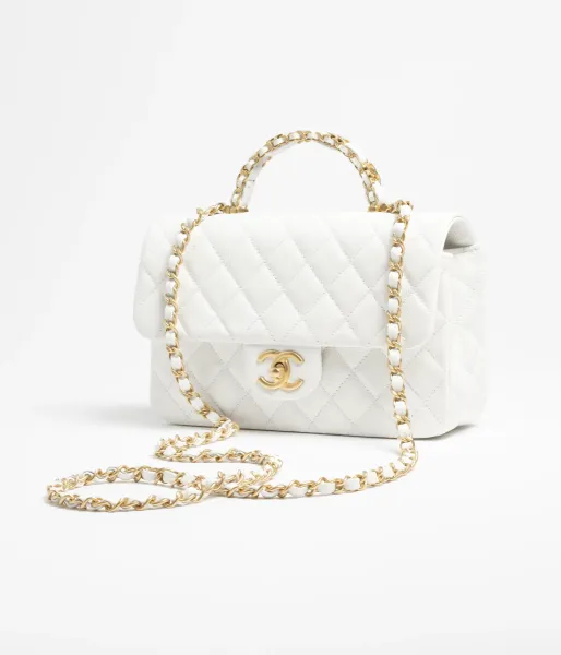 Chanel White Large Handbag  1:1